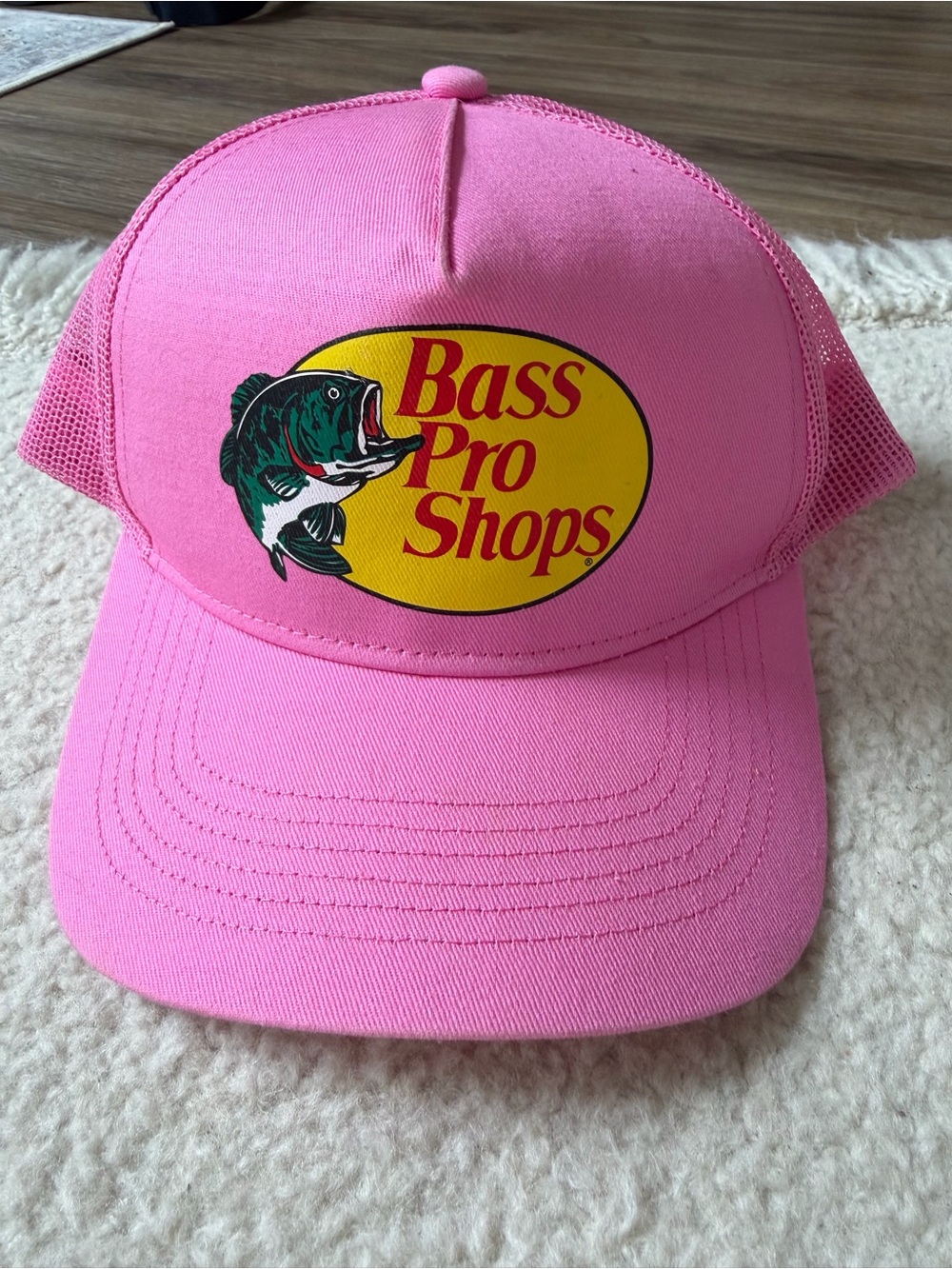 Bass Pro Shops Pink Trucker Cap Hat